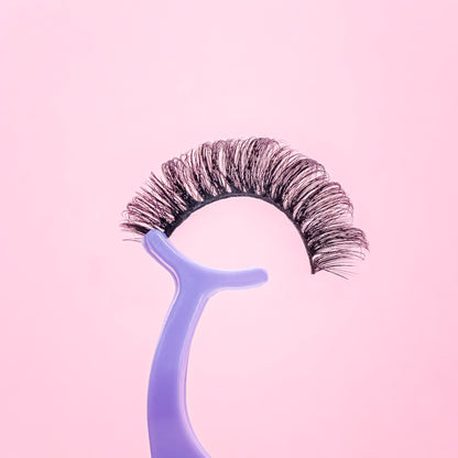 Russian Strip Lashes – 5D D Curl Faux Mink | Lash Extension Look | Reusable, Vegan & Cruelty-Free Llaria Beauty