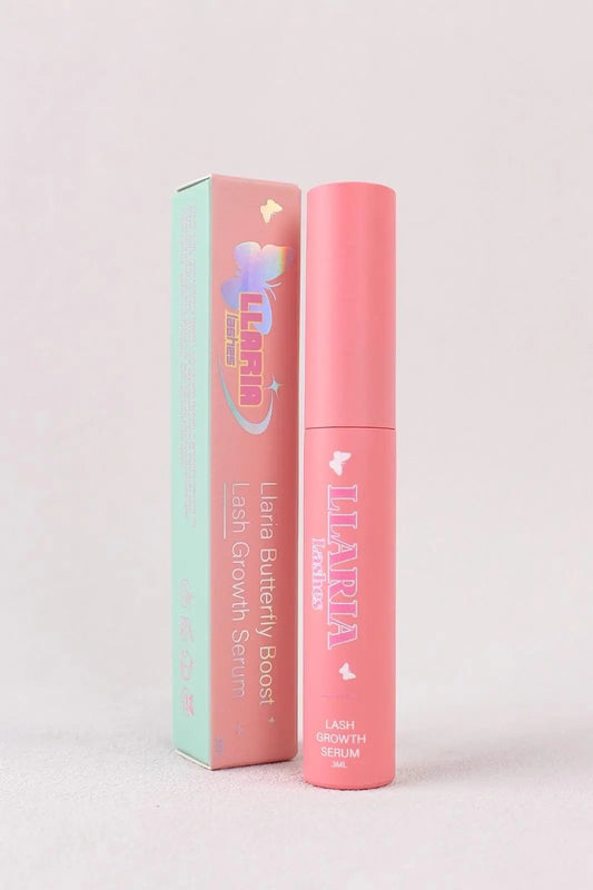 Llaria Beauty Lash & Brow Growth Serum vegan prostaglandin-free packaging